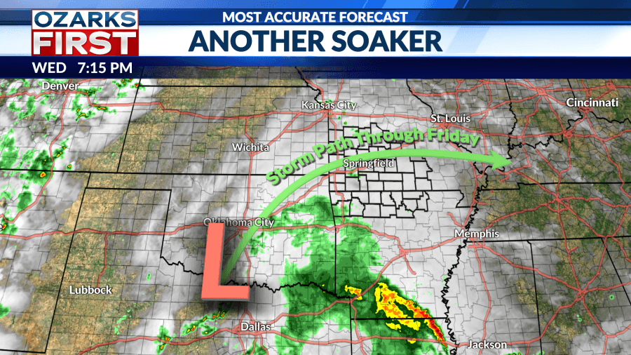 Wednesday, June 11 forecast: Heavy downpours to soak some areas through Friday