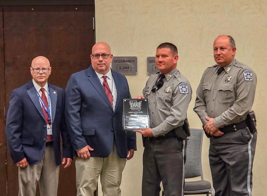 Lawrence County corporal honored for heroism in fire rescue