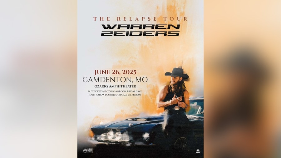Warren Zeiders tour coming to Camdenton this summer