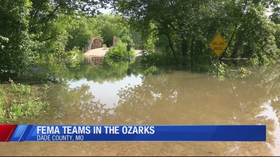 FEMA teams in the Ozarks survey Memorial Day storm damage