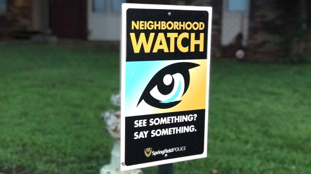 Springfield police to hold neighborhood watch training event