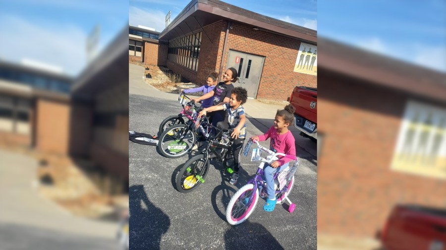 SPS students get donated bikes for easier travel