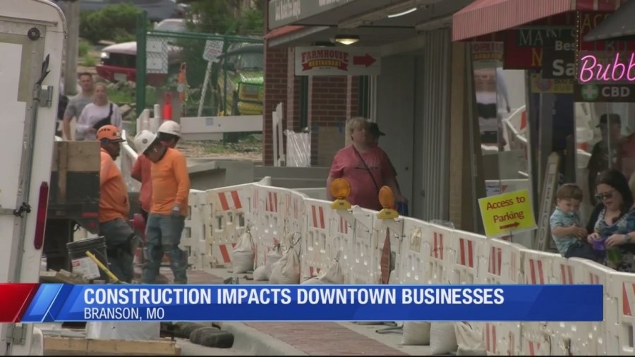 'We were terrified': Downtown Branson businesses reflect on Memorial Day within heavy construction zone