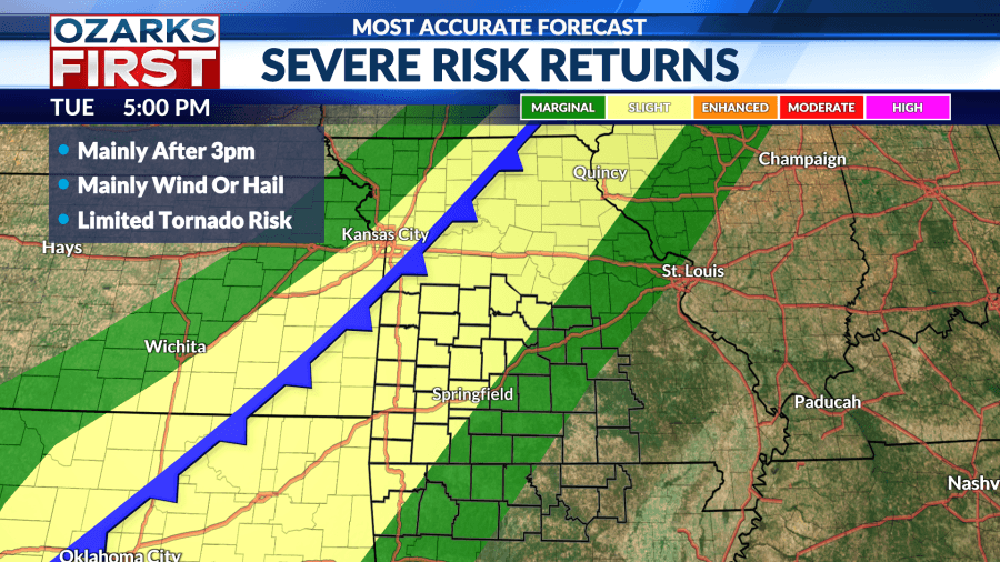 Monday, June 2 forecast: Threat of strong storms and flooding return