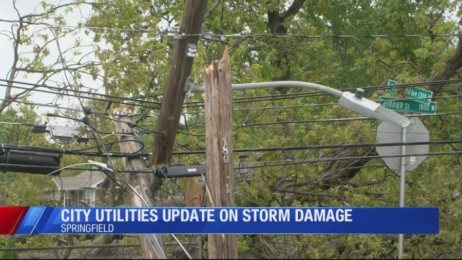 City Utilities talks about supplies after severe weather repairs