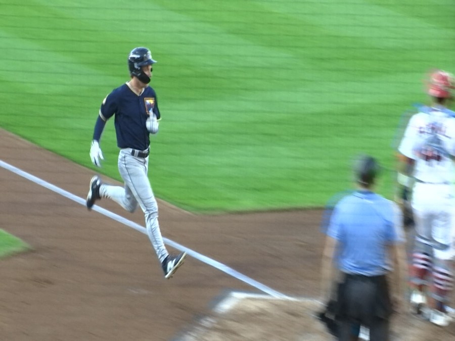 Naturals rally late to beat Cardinals 7-3