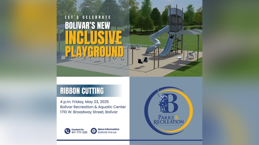 Bolivar to hold ribbon cutting for first public inclusive playground