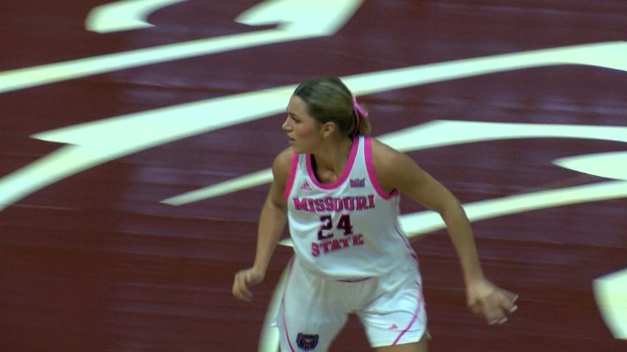 Bekemeier repping Repmo with Lady Bears
