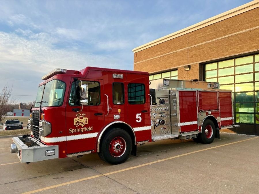 Springfield Fire Department unveils new fire engine