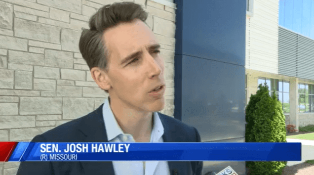 Senator Josh Hawley stops in Springfield as he pushes for new farm bill