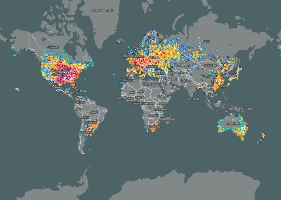 Do tornadoes happen everywhere in the world?