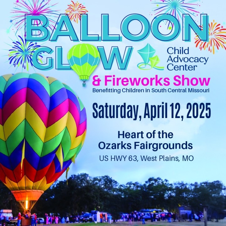Balloon Glow and fireworks show in West Plains