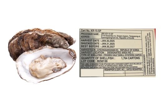 Oysters recalled due to possible contamination
