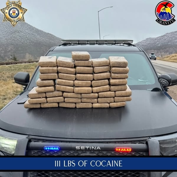 111 pounds of cocaine found hidden in vehicle