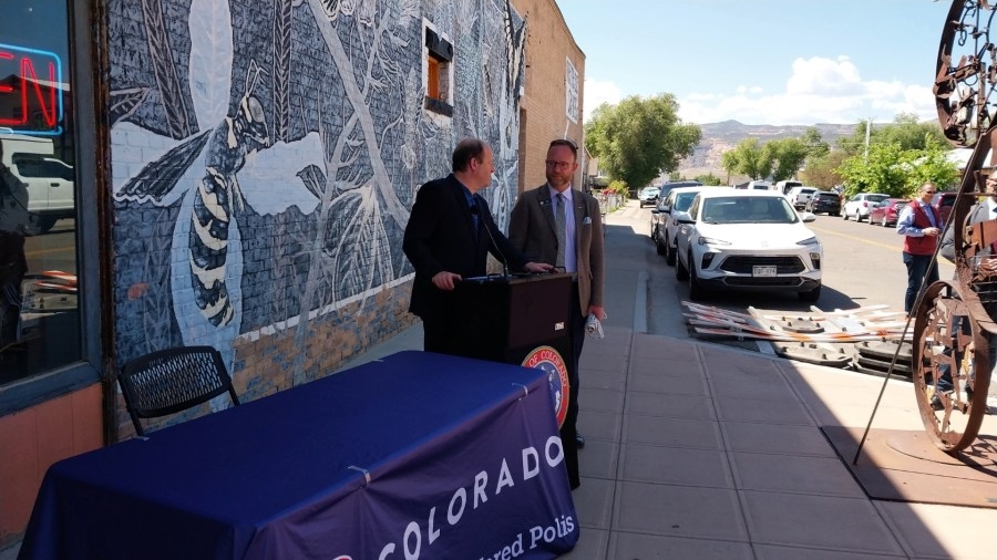 Governor visiting Grand Valley while signing bills, touring local businesses