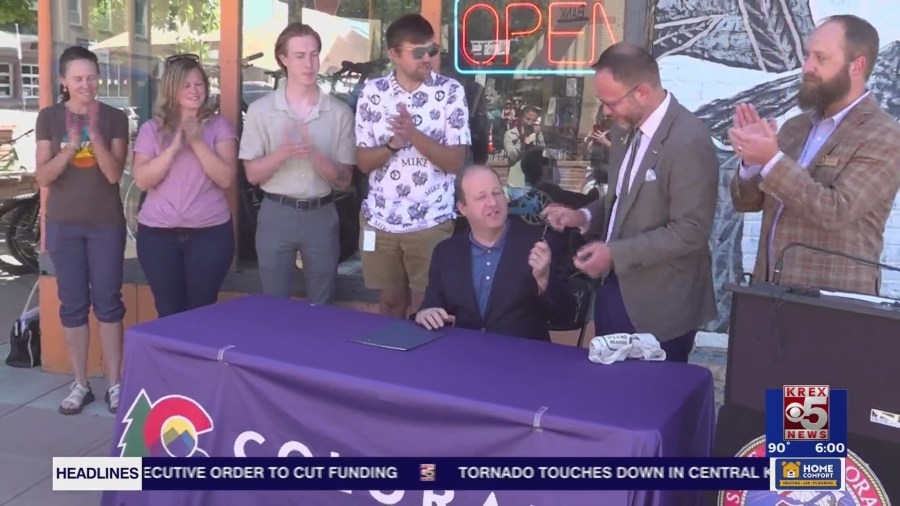 Gov. Jared Polis signs new bills on the Western Slope