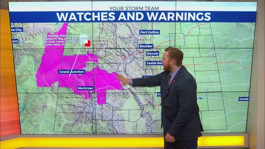 Fire weather warnings across western Colorado kick off Memorial Day weekend