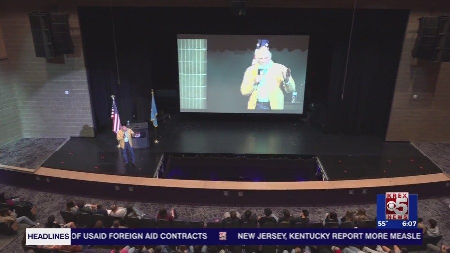 Coloradan Medal of Honor veteran visits Grand Junction High School