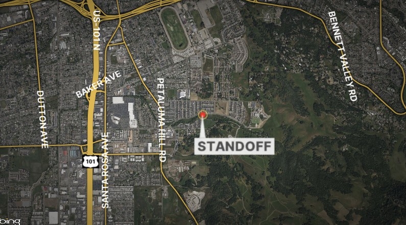 Santa Rosa police deploy chemical agents, taser to arrest burglary suspect