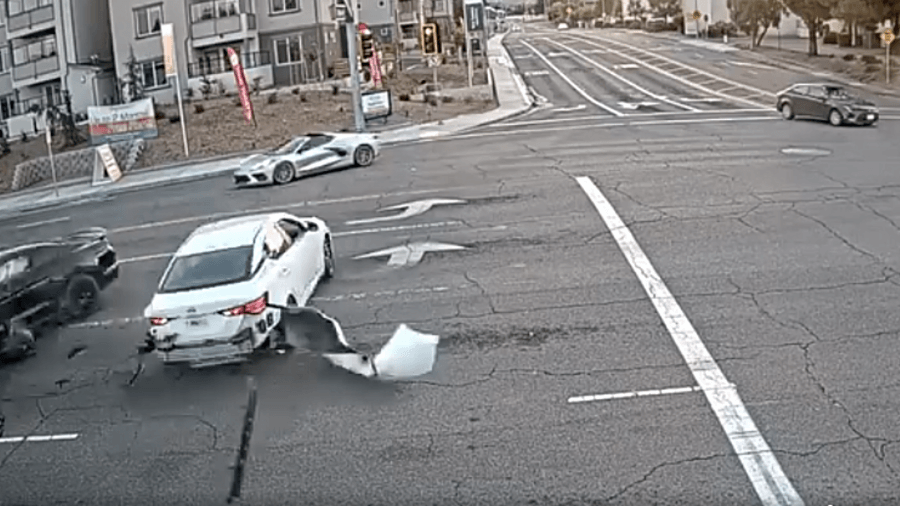 Corvette sought in Vacaville multi-vehicle street racing crash impounded by police