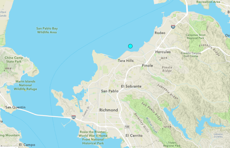 Earthquake shakes East Bay on Sunday night