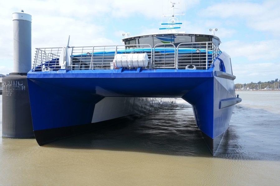 First look at ‘Karl,' SF Bay Ferry's new high-speed, low-emission vessel: video