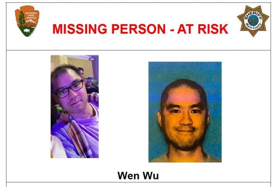 Authorities searching for missing person in Marin Headlands