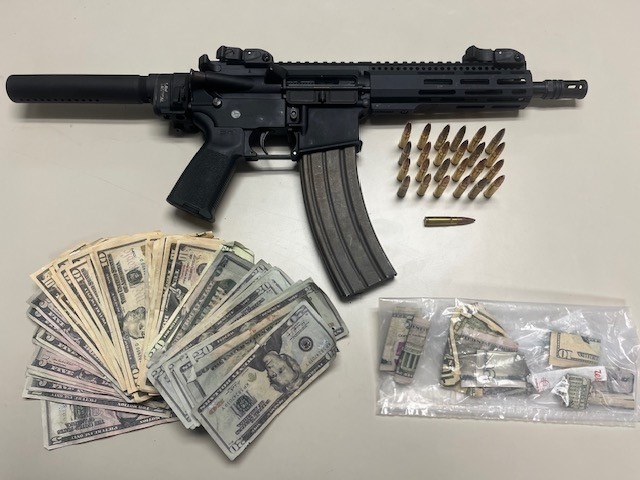 Santa Rosa driver stopped on green light arrested for narcotics, assault weapon