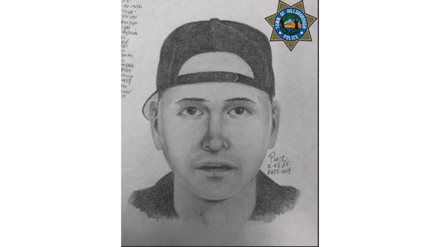 Suspect sketch released, camera footage sought in connection to Hillsborough police shooting