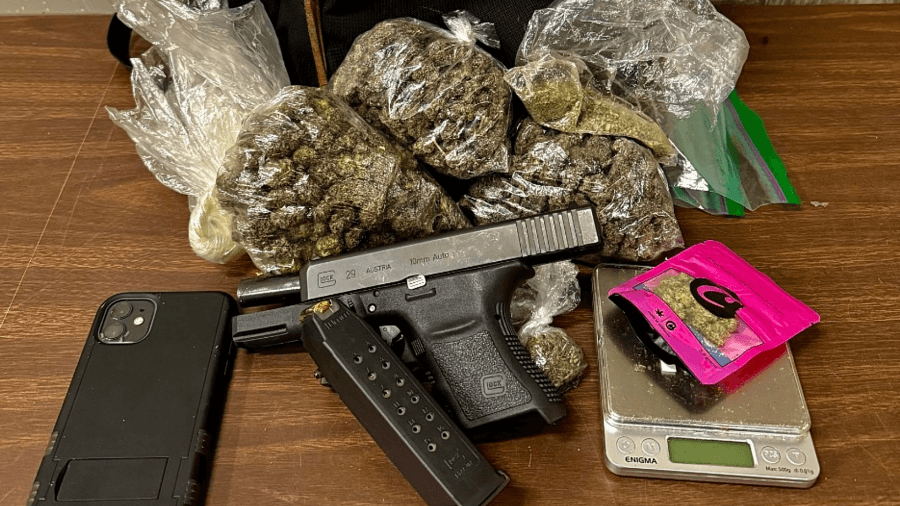 220 grams of marijuana, illegal firearm seized in Vallejo police traffic stop