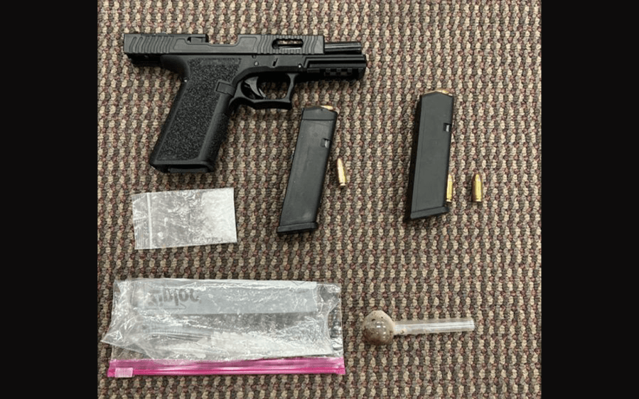 Modesto man arrested on weapons, drug charges following suspicious person call
