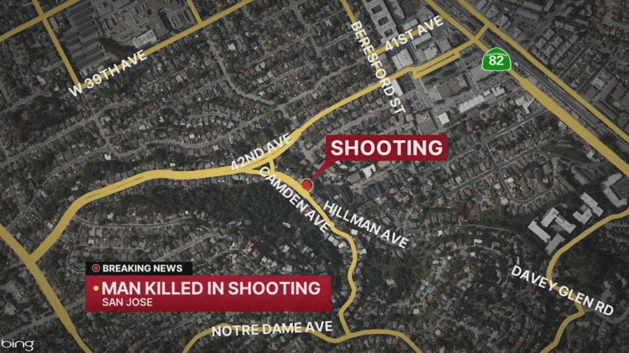 Man shot and killed in San Jose shooting