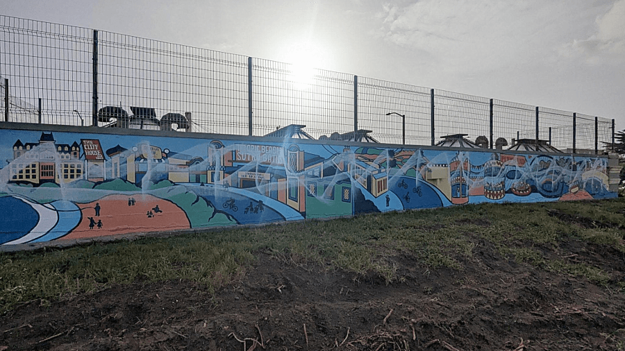 Mural ‘heavily vandalized' on Great Highway after road closure: ‘It just doesn't make sense'