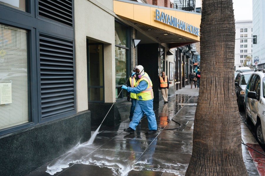 Power washing initiative targets dirty San Francisco sidewalks