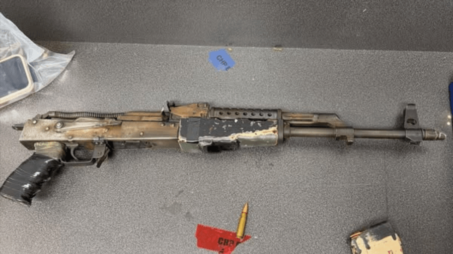 Driver in stolen car crashes into 4 vehicles evading CHP, gun recovered