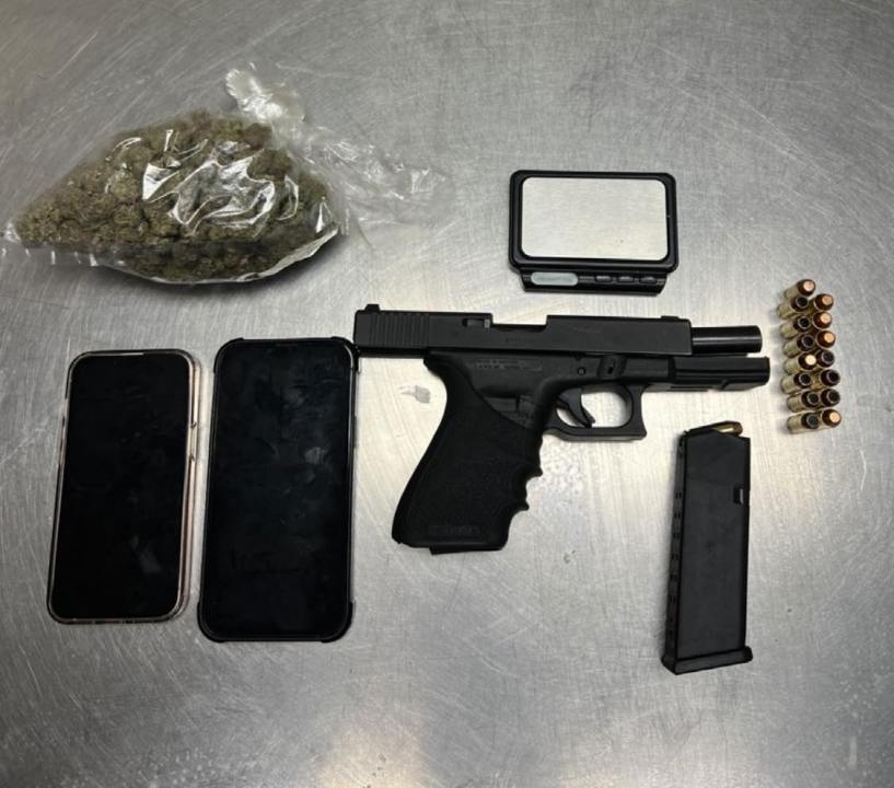 Stolen Glock, weed found in probationer's car: Livermore PD