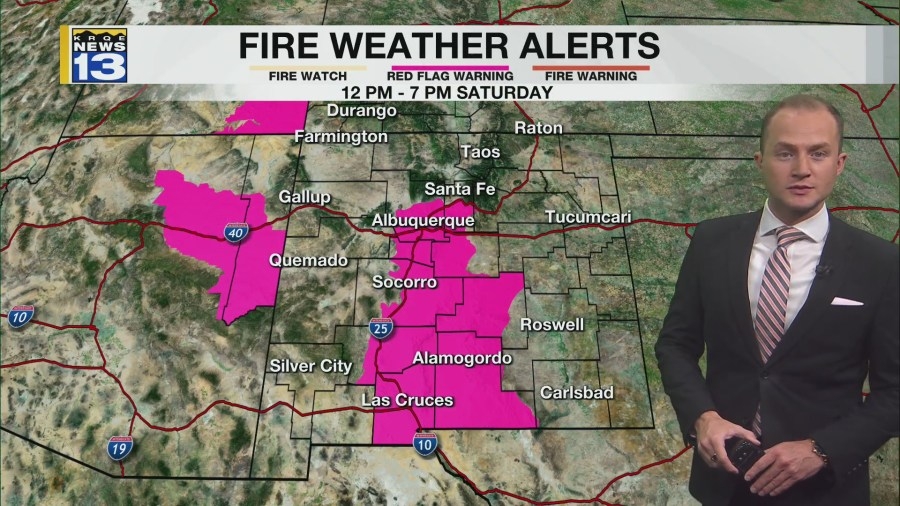 Winds pick up through the weekend