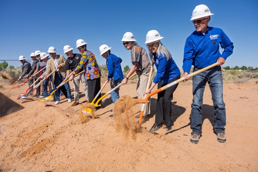 CNM breaks ground on transportation technology center