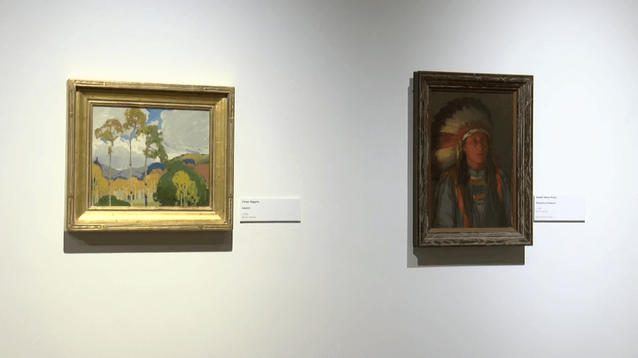 ‘To see them here is surreal': Stolen paintings rehung at Taos museum