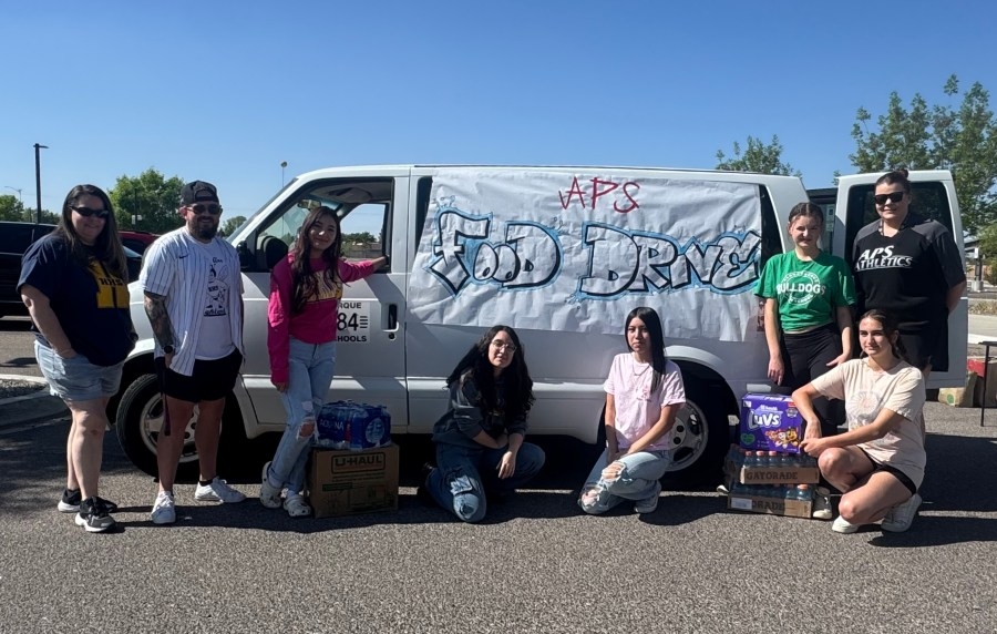 APS students ‘Spring Into Action' through district-wide food drive