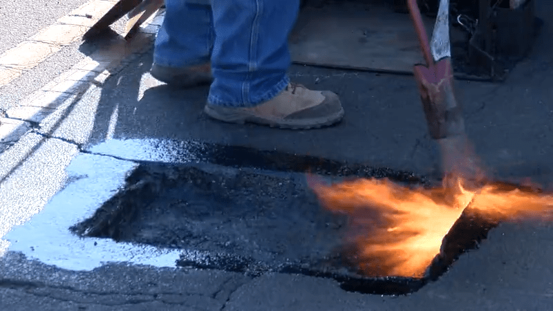 Cities in New Mexico work to repair potholes