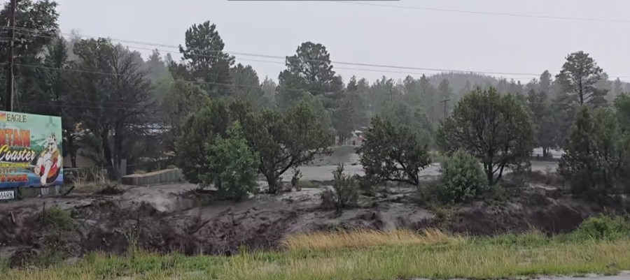 Ruidoso flash floods lead to several swift water rescue operations