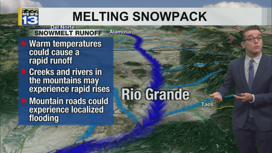 Less rain/snow, warmer temperatures and breezier weather for New Mexico