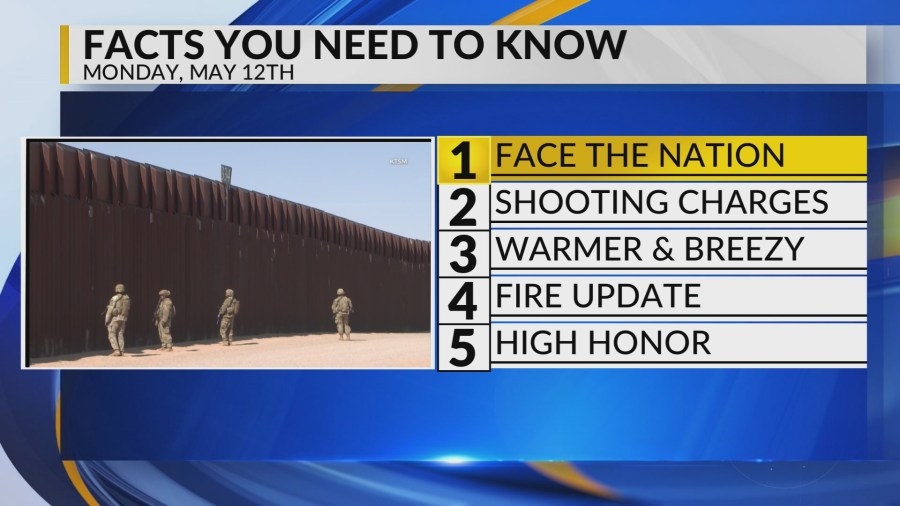 Gov. Lujan Grisham on Face The Nation, Downtown shooting victim dies, Warmer and breezy, Iron Fire update, New Mexico volunteer wins award