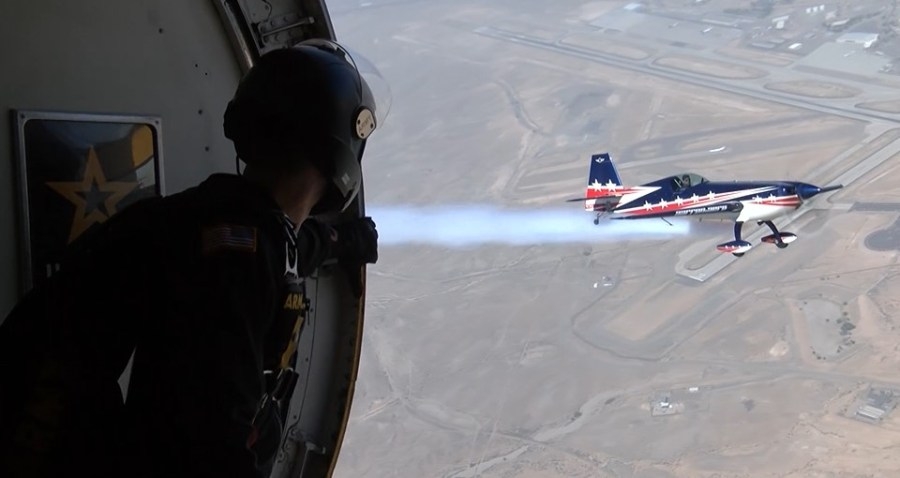 Elite U.S. Army parachuting team performs at Kirtland AFB for 2025 Air Fiesta