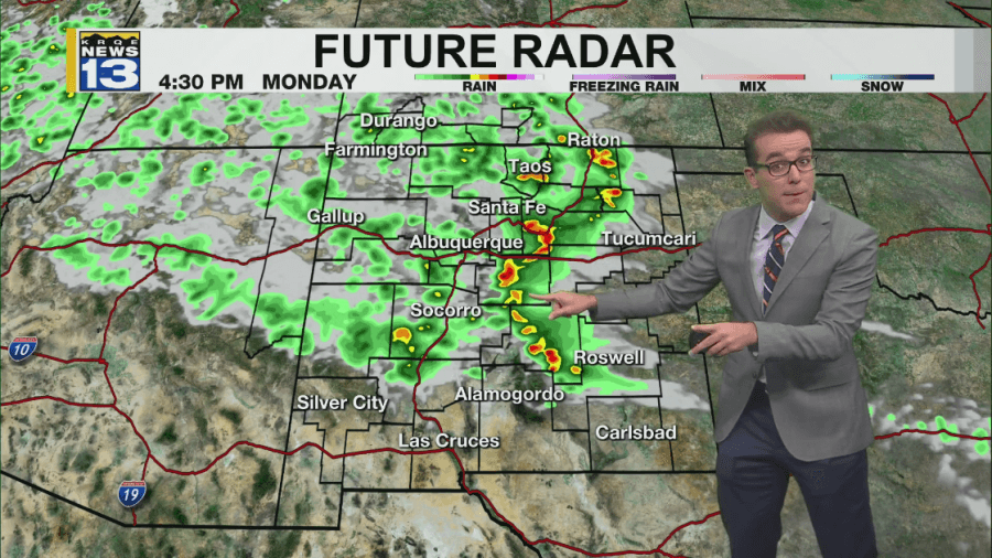 Storms set to return and cooler weather around New Mexico