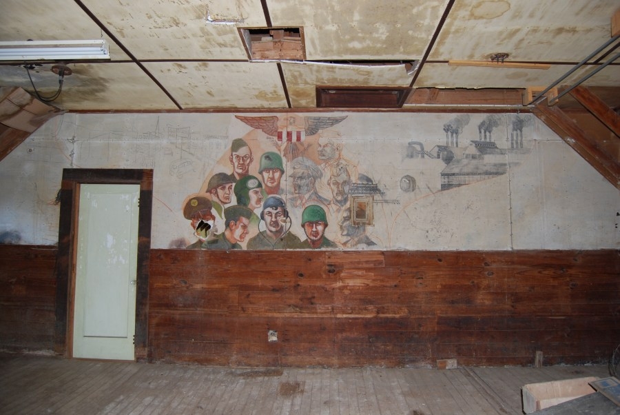 Lost soldier's mural found in Neosho after over 80 years