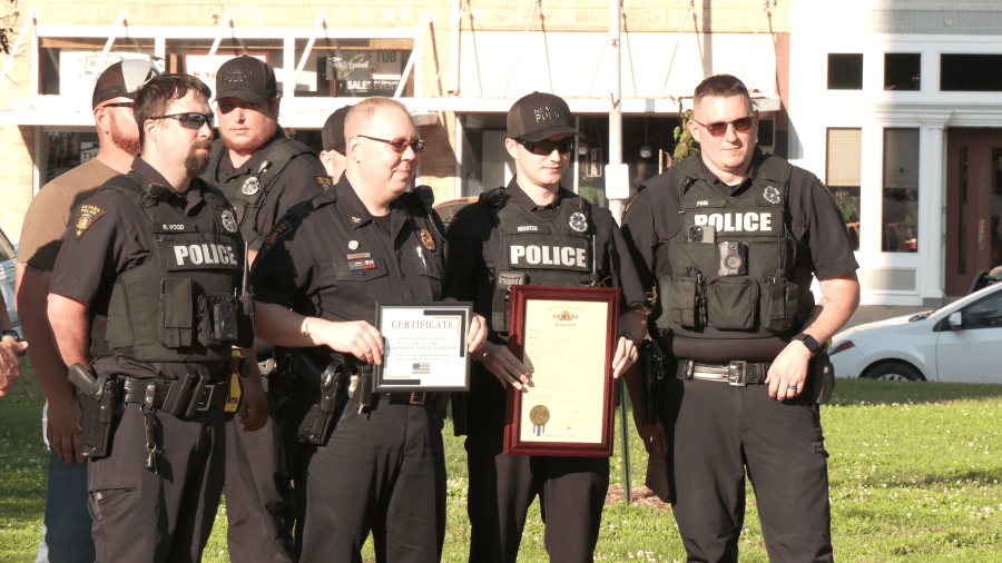 First responders honored for tornado recovery efforts in Vernon County