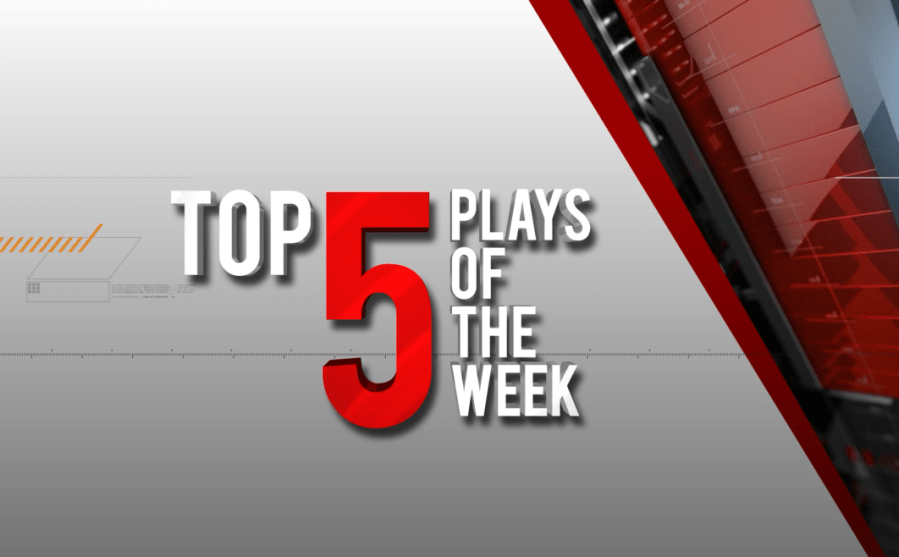Top 5 Plays of the Week — Week 35