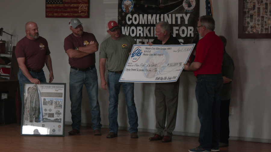 Over $52K presented to Honor Flight of the Ozarks